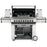 Prestige PRO 665 Stainless Steel Propane Gas Grill with Infrared Rear and Side Burner - Great Backyard Place