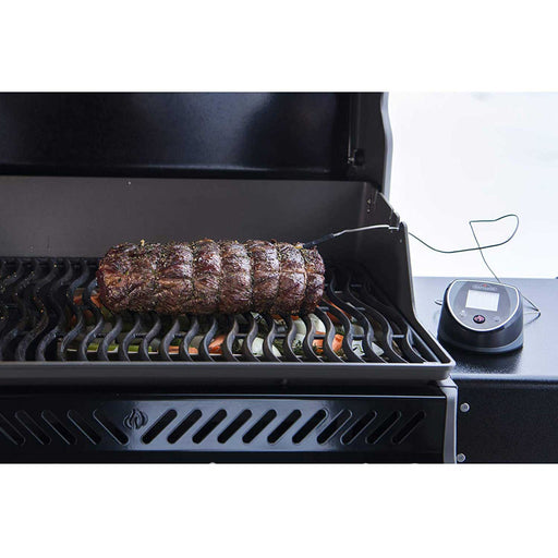  Napoleon 70006 PRO Wireless Digital Grill Thermometer Checking the temperature of meat on the grill