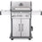 Rogue® 425 Stainless Steel Natural Gas Grill with Infrared Side Burner - Great Backyard Place