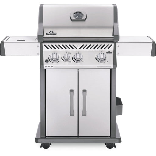 Rogue® 425 Stainless Steel Natural Gas Grill with Infrared Side Burner - Great Backyard Place