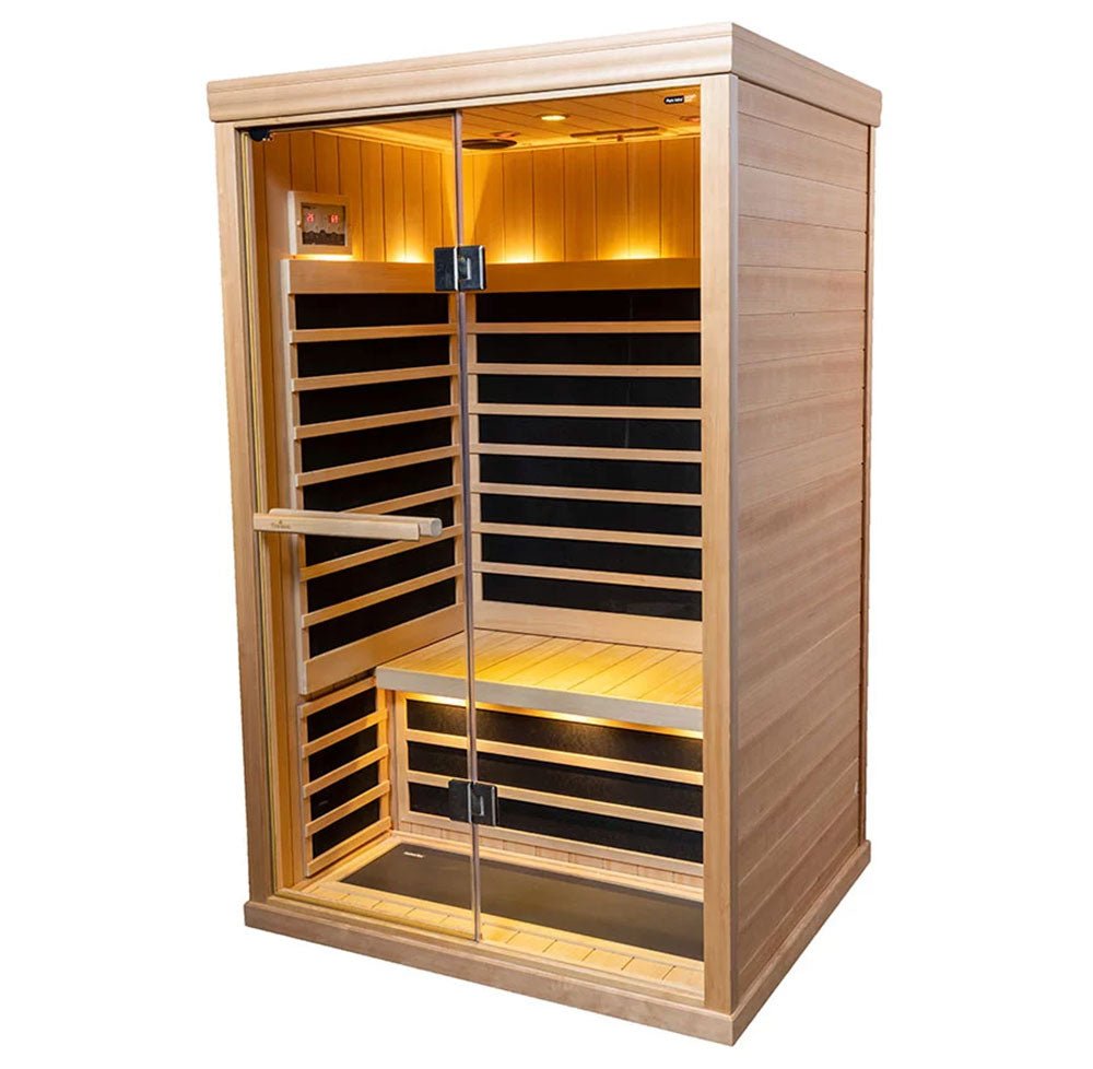 S820 CarbonFlex Infrared Sauna - Great Backyard Place