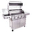 Saber 670 40" 4 - Burner Infrared Propane Gas Grill With Side Burner - Great Backyard Place