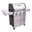 Saber Deluxe Stainless 3 - Burner Gas Grill - Great Backyard Place
