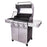 Saber Deluxe Stainless 3 - Burner Gas Grill - Great Backyard Place