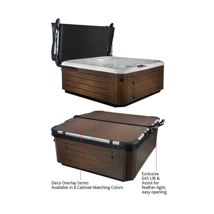 SmartTop Upright Spa Cover 92" - Great Backyard Place