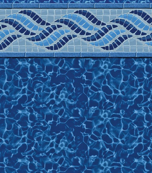 Summerwave Deep Blue Fusion In Ground Pool Liner - Great Backyard Place