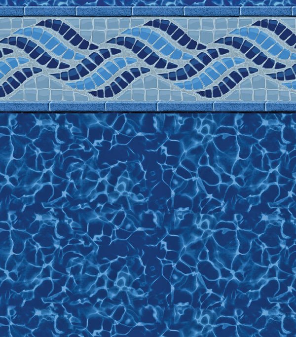 Summerwave Deep Blue Fusion In Ground Pool Liner - Great Backyard Place