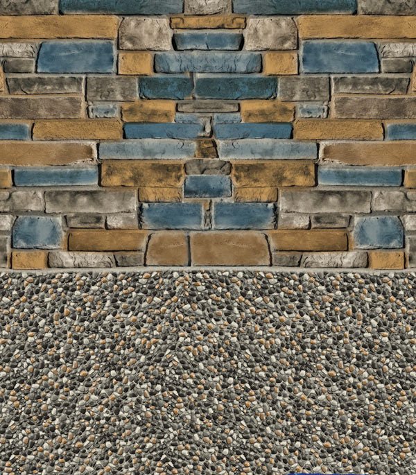 Tan Sierra Gold Pebblejpg In Ground Pool Liner - Great Backyard Place