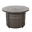 Tenaya Wicker Gas Fire Pit - Great Backyard Place