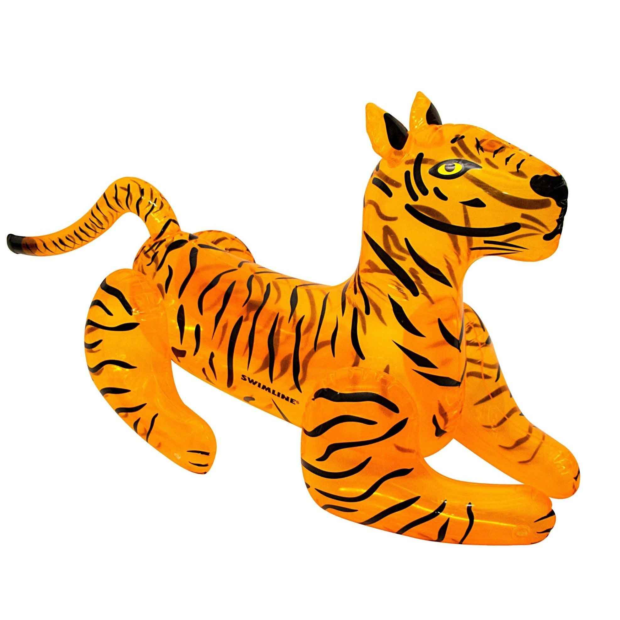Tiger Ride-On Inflatable Pool Toy | Great Backyard Place