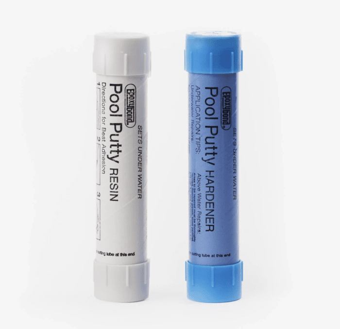 Two part epoxy based pool putty ( for cracks ) - Great Backyard Place
