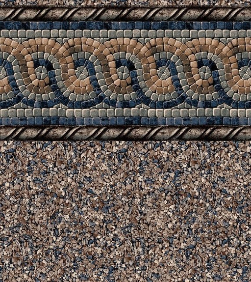 Verona Tile, Verona Floor In Ground Pool Liner - Great Backyard Place